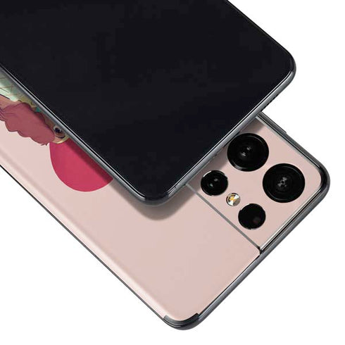 Disney Lady & The Tramp Spaghetti Dinner Galaxy S21 Ultra 5G Skin